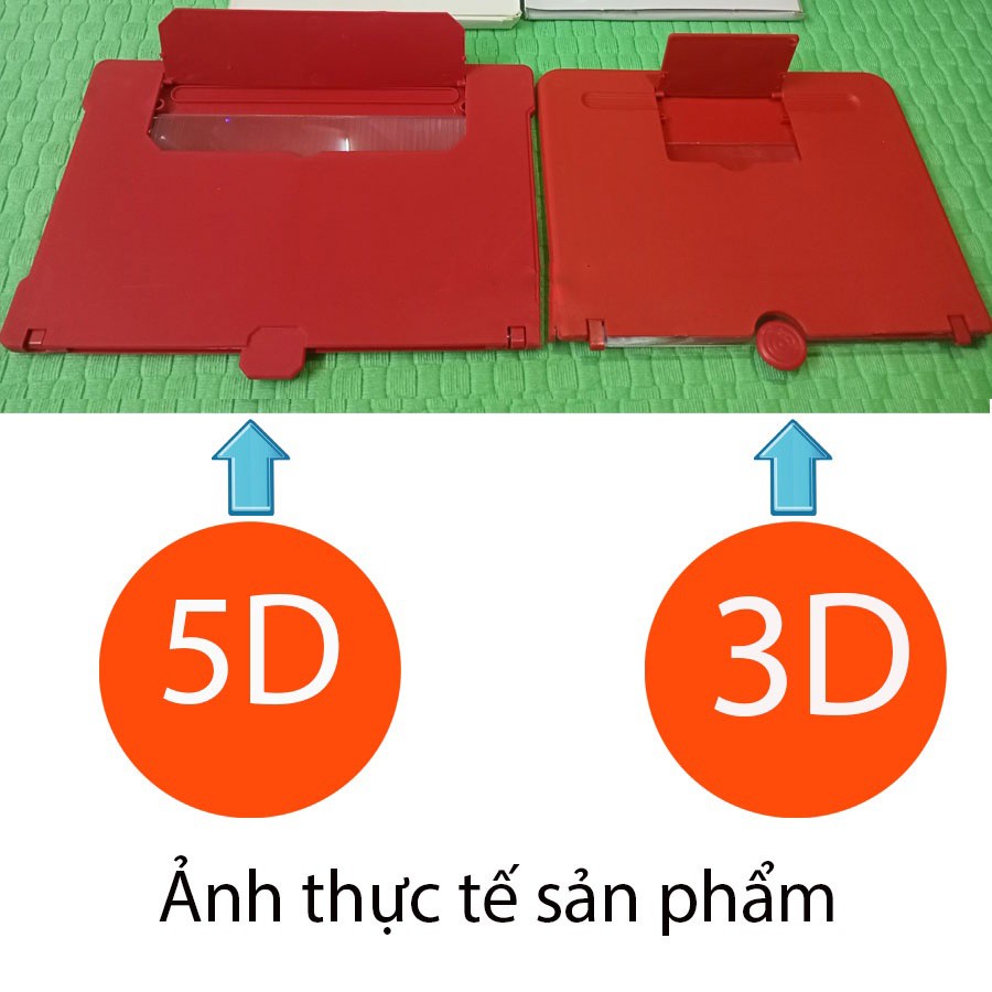 Kính phóng to màn hình điện thoại 5d 12inch kính zoom màn hình điện thoại lớn sắc nét chống mỏi mắt MiibooShi PVN17396