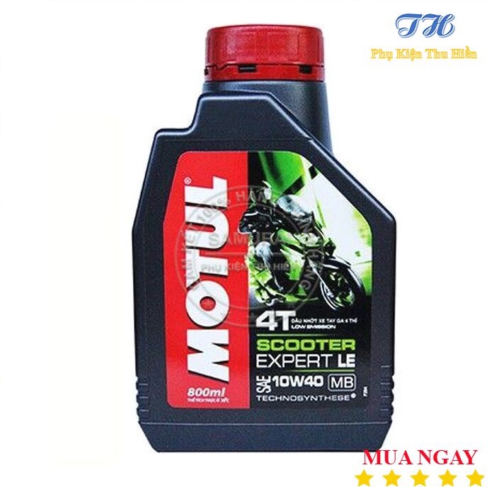 Nhớt MOTUL Xe Tay Ga Scooter Expert LE 10W40 0.8L Chính Hãng