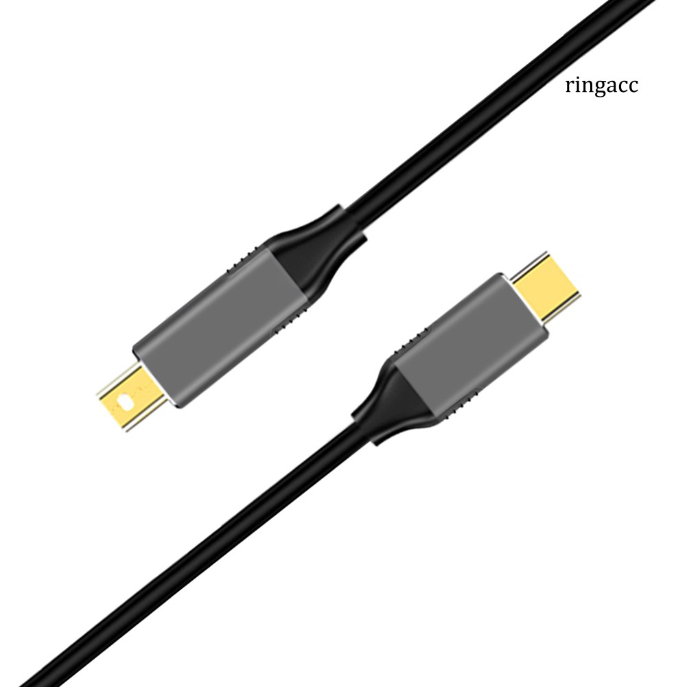 Cáp Chuyển Đổi Usb Type C Sang Mini DisplayPort DP 4K 6FT Cho MacBook