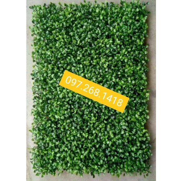 Thảm Cỏ Xoong - Thảm cỏ nhân tạo, Chất liệu nhựa PVC đẹp, bền, thân thiện với môi trường - Kích thước 60x40cm