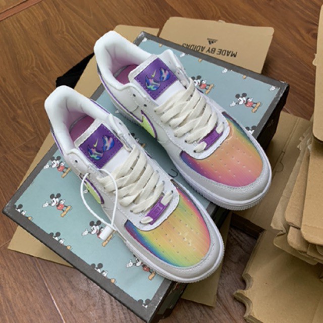 Giầy af1 hologam trắng 11 ( full box + free ship )