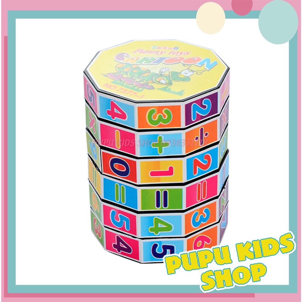 Rubik Toán Học Giúp Bé Làm Quen Với Con Số Và Phép Tính – Rubik Học Toán Phát Triển Trí Não