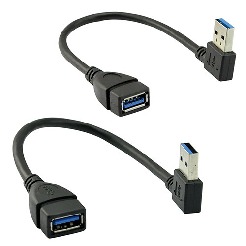 Bộ 2 Dây Cáp Mở Rộng Usb 3.0 Góc / Lên / Xuống