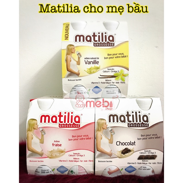 Sữa bầu Matilia 200ml
