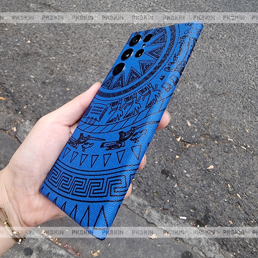 Miếng Dán skin da samsung s23 ultra, S22 ultra , S21 ultra, Note 10, Note 10 plus , S10 , Note 20 , Note 20 trống đồng