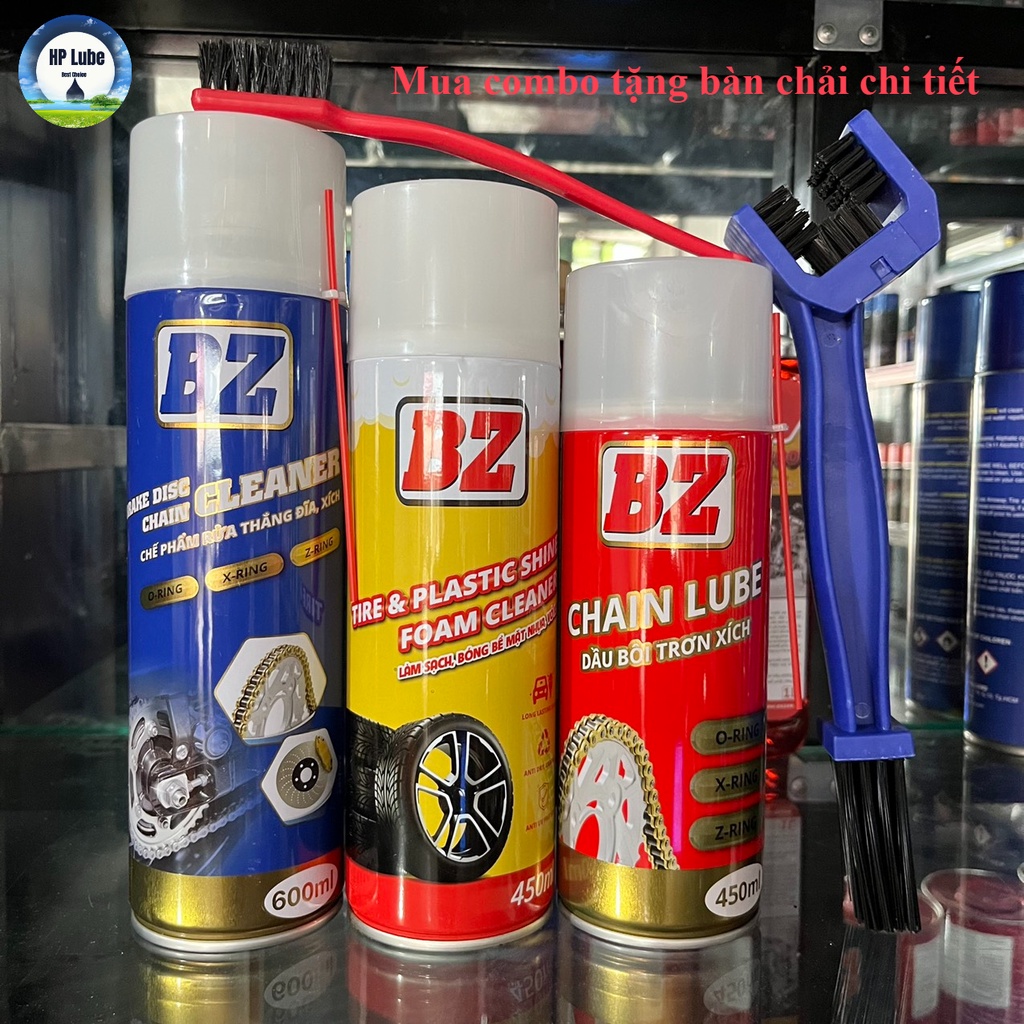 Combo Dưỡng Sên BZ + Rửa sên BZ + Dưỡng Nhám BZ Kèm Bàn chải sên 3D- Cam Kết Chính Hãng
