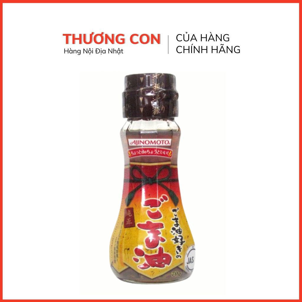 Dầu mè Ajnomoto 70g tách béo cho bé ăn dặm [HSD T11/2023]