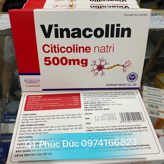 ✅✅bổ não vinacollin hộp 1 vỉ x 10 viên