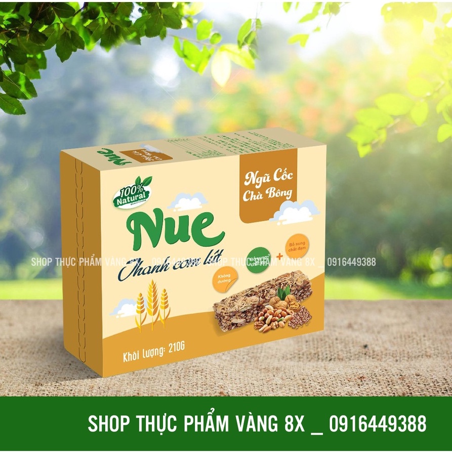 combo 3 Thanh cơm lứt _ ngũ cốc_  Thanh dinh dưỡng _Tốt cho người ăn kiêng (3cái)