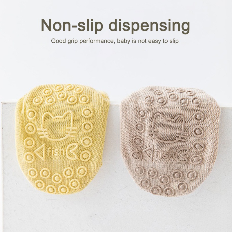 Vớ Cotton Mỏng Cổ Thấp Thoáng Khí Thoải Mái Nhiều Màu Sắc Cho Bé