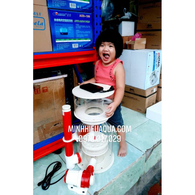 Skimmer ZKSJ REEF-250 lưu lượng 10000 l/h dòng điện DC-24V chống giật