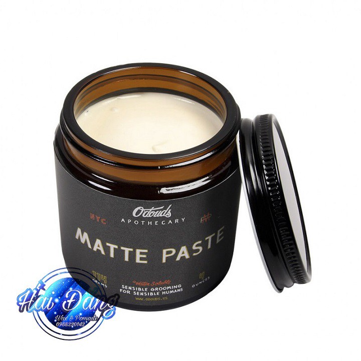 [CHÍNH HÃNG] Sáp vuốt tóc O’douds Matte Paste - 114g - version 4 (mới nhất 2020) - Strong Hold - nhập khẩu chính hãng Mỹ