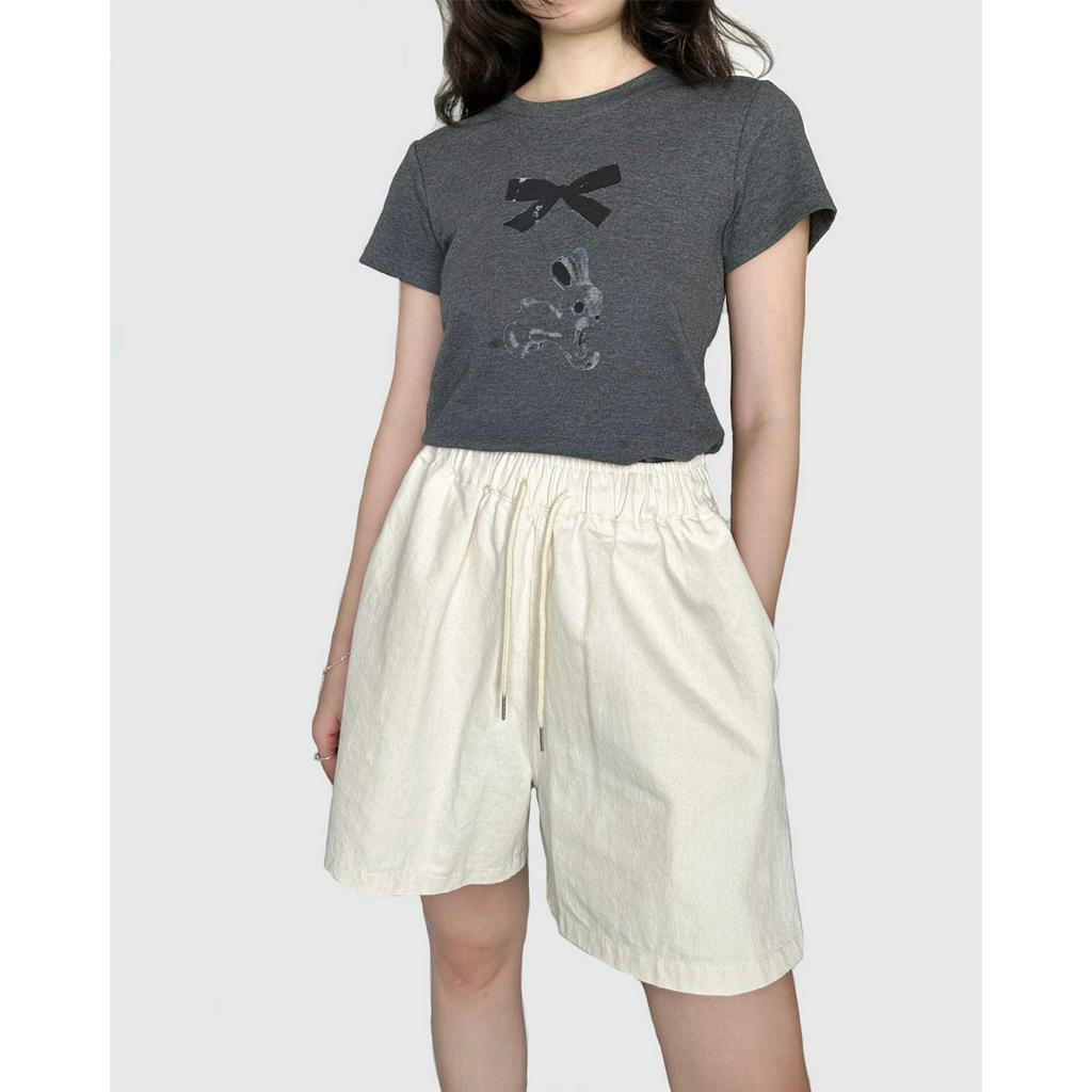 𝐋𝐘𝐂𝐇𝐄𝐍-Áo Babytee Thỏ 2 màu