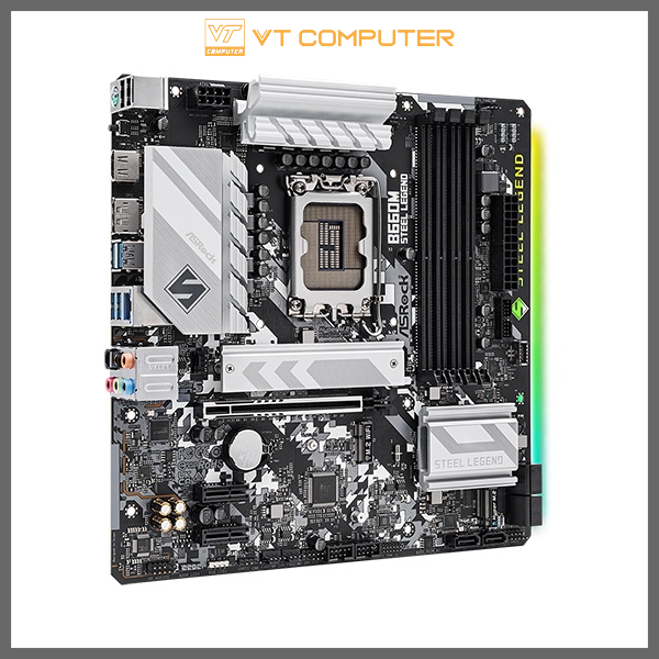 Bo Mạch Chủ ASRock B660M Pro RS / Steel Legend / Socket 1700 / Bảo Hành 36 Tháng