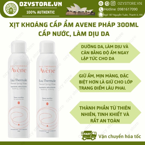Xịt khoáng Avene Pháp 300ml