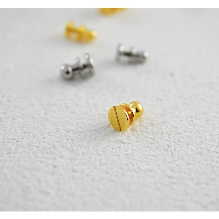 Vít nấm thép không gỉ luxury - phụ kiện làm đồ da handmade cao cấp