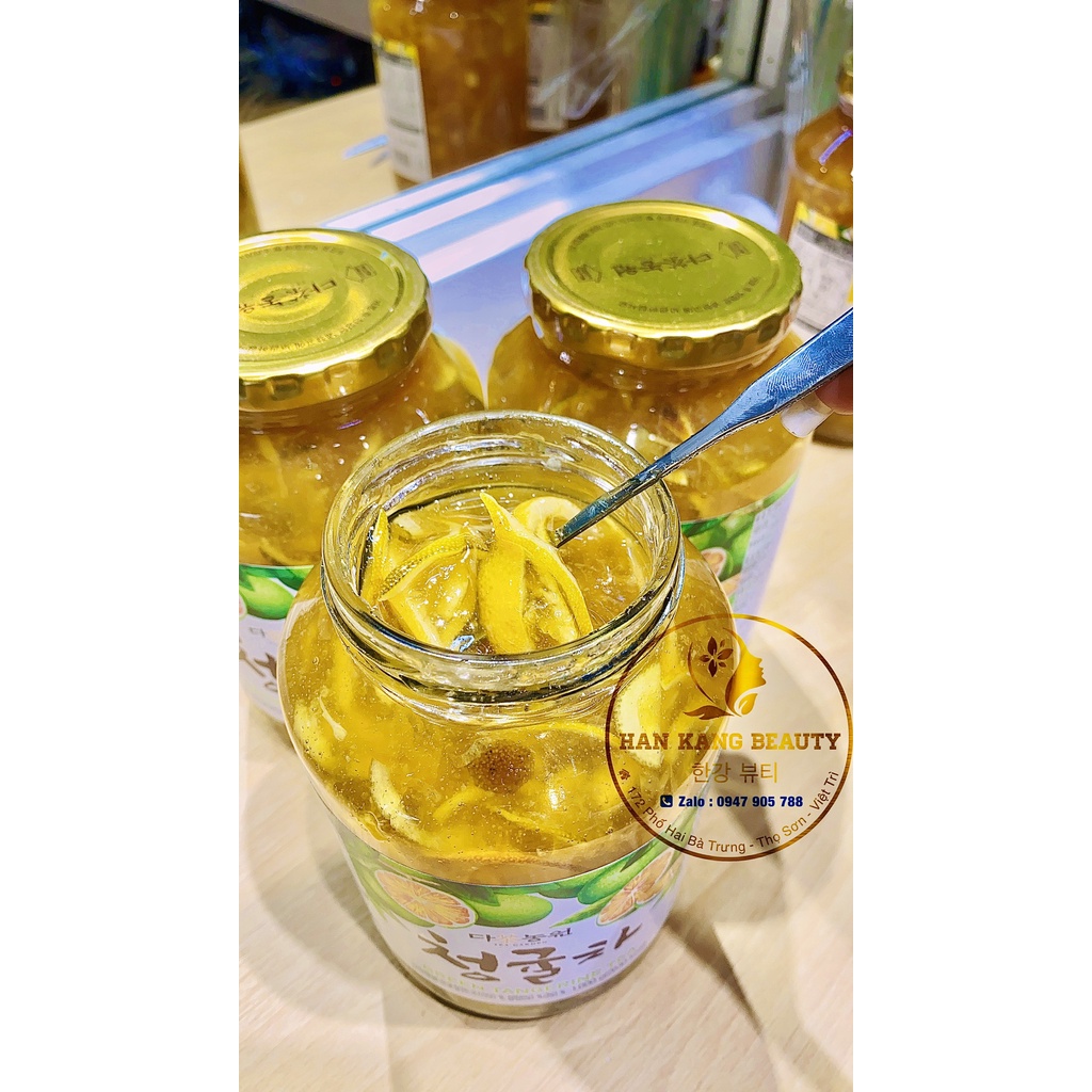 Trà hoa quả mật ong Danongwon nội địa Hàn Quốc 1kg