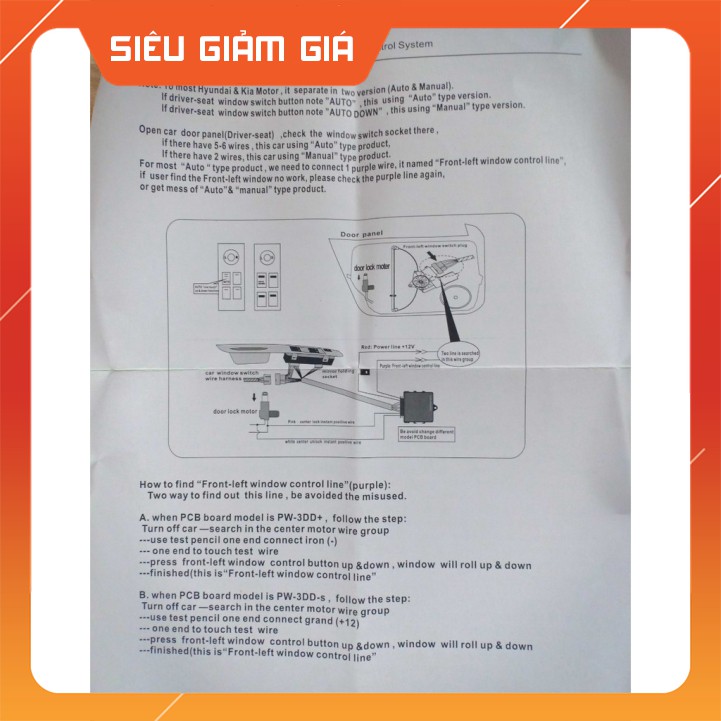 Tự Động Gập Gương Và Lên Xuống Kính Xe Honda HR-V, cắm giắc gin Hãng LASIXI