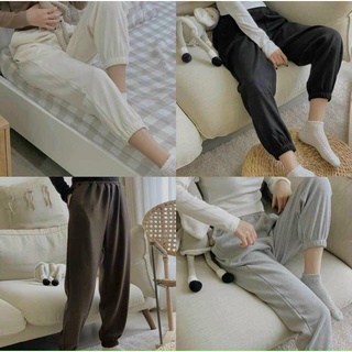Quần jogger nỉ cạp chun co giãn