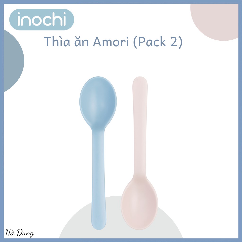 Thìa Nhựa Ăn Dặm xuất Nhật Cho Bé Amori - Inochi