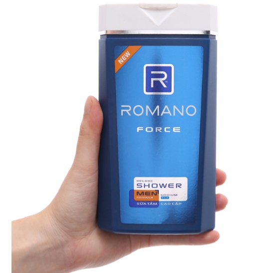 Sữa tắm nam hương nước hoa Romano Force 380g