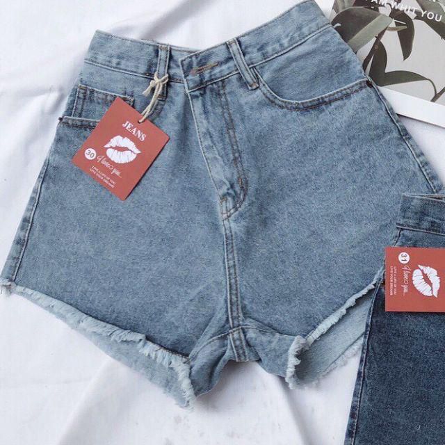 Quần Sort Jean Bigsize Xanh Đậm/ Nhạt Bán Quanh Năm Siêu Xinh | BigBuy360 - bigbuy360.vn