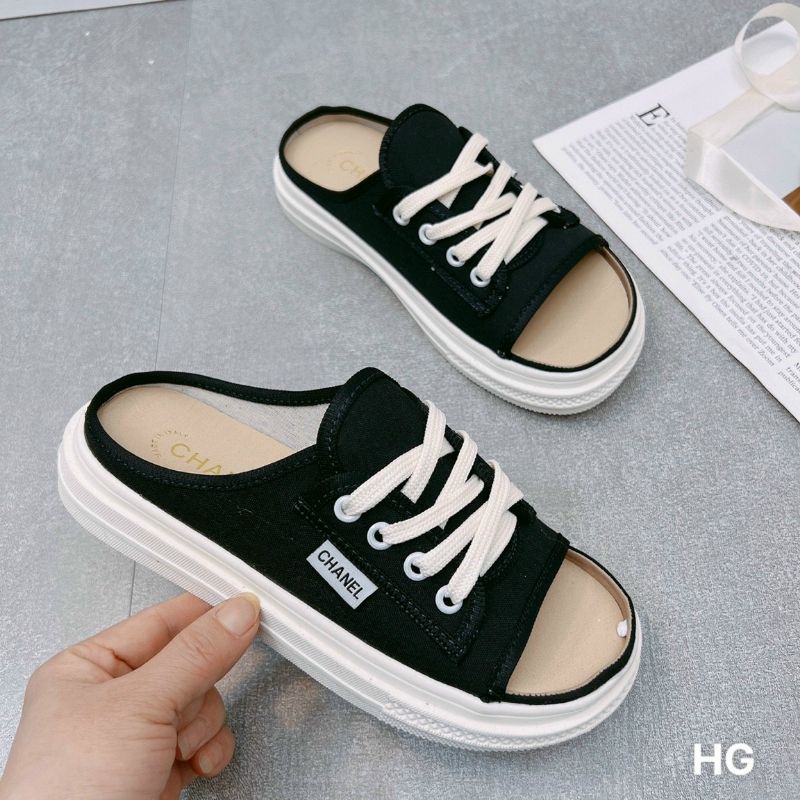 Giày Sục Nữ đế siêu nhẹ siêu êm - Giày Đạp Gót Thể Thao Hở Mũi hàng vn