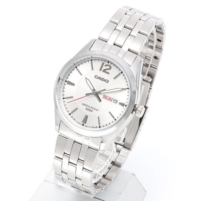 Đồng hồ nam dây kim loại Casio chính hãng Anh Khuê MTP-1335D-7AVDF