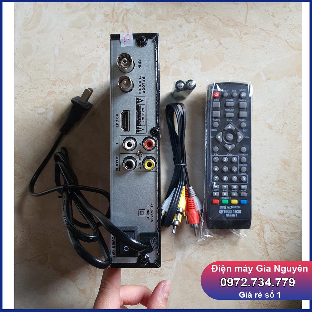 Đầu thu kỹ thuật số DVB - T2 VTC. Bảo hành 12 tháng