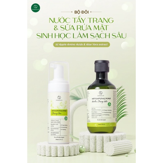 Nước Tẩy Trang Sinh Học Skinsolve  <cho da nhạy cảm>