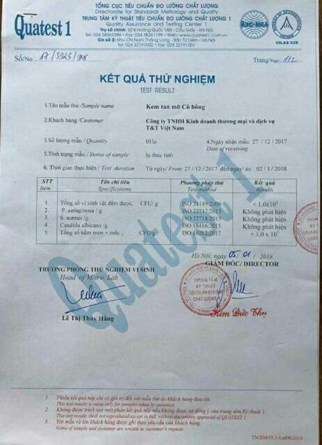 Kem tan mỡ cô bông chính hãng tặng thước dây có Check mã vạch | BigBuy360 - bigbuy360.vn