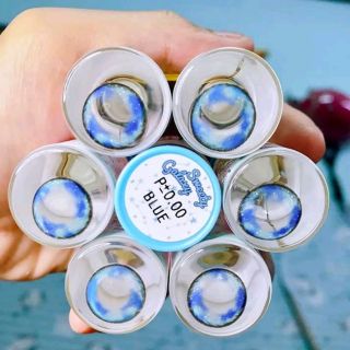 lens hàn galaxy gray- blue