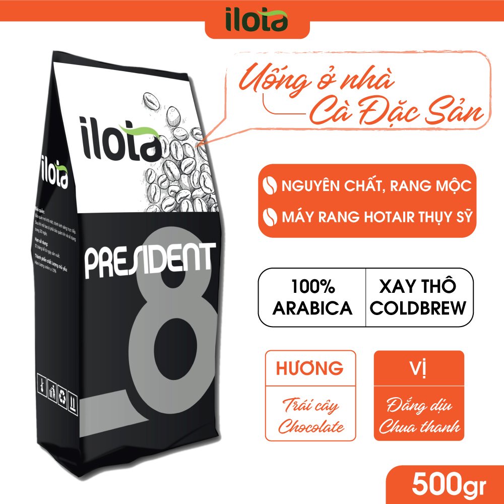 Cà phê Cold Brew 100% Arabica Xay thô ILOTA 8 chuyên dụng cho pha ủ lạnh cold brew cold drip ILOTA | BigBuy360 - bigbuy360.vn