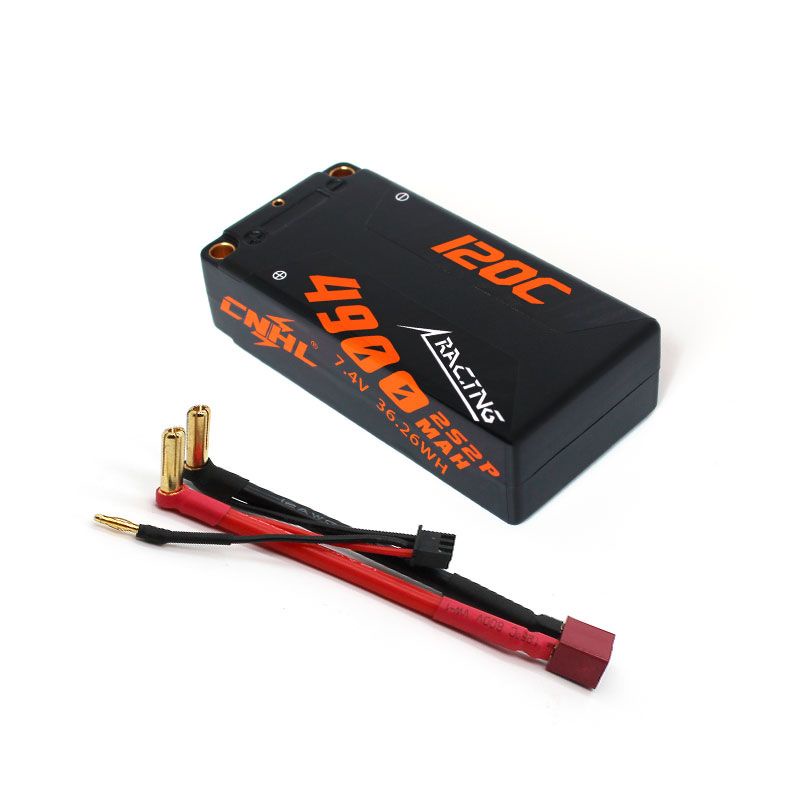 Pin CNHL 2S 4900mAh 120c 7.4v shortcase cho xe điều khiển RC