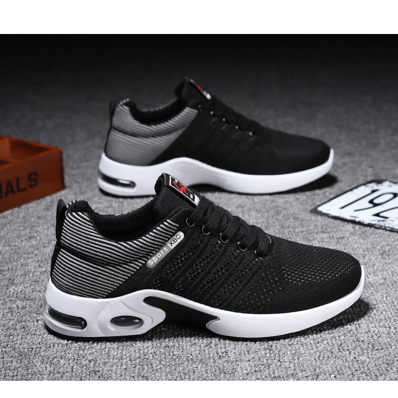 Giày Thể Thao Nam SpiSo KKN màu đen G951(S)