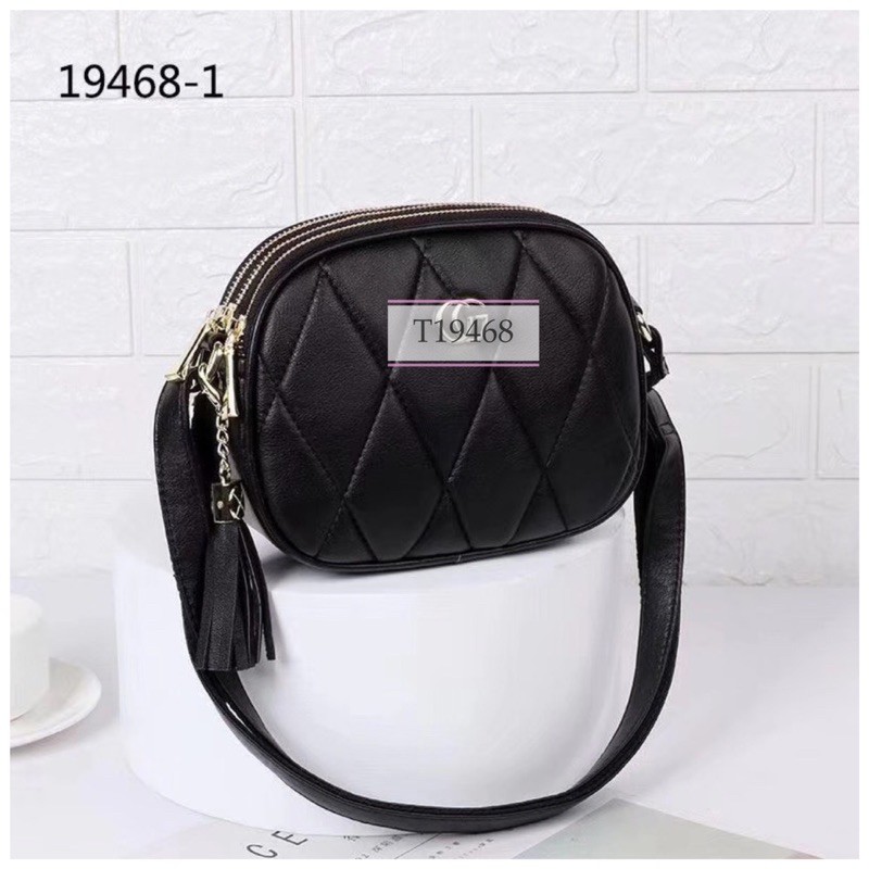 Túi Đeo Chéo Nữ Da Mềm Nhiều Ngăn Qoai Điều Chỉnh Hàng Vip Quảng Châu [ mã sản phẩm T19468]