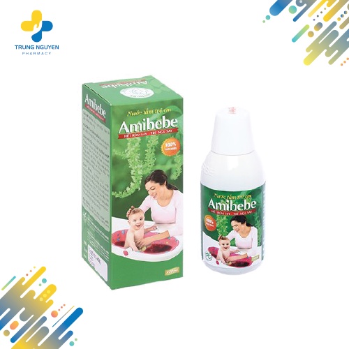 Nước tắm trẻ em Amibebe (Chai 250ml)