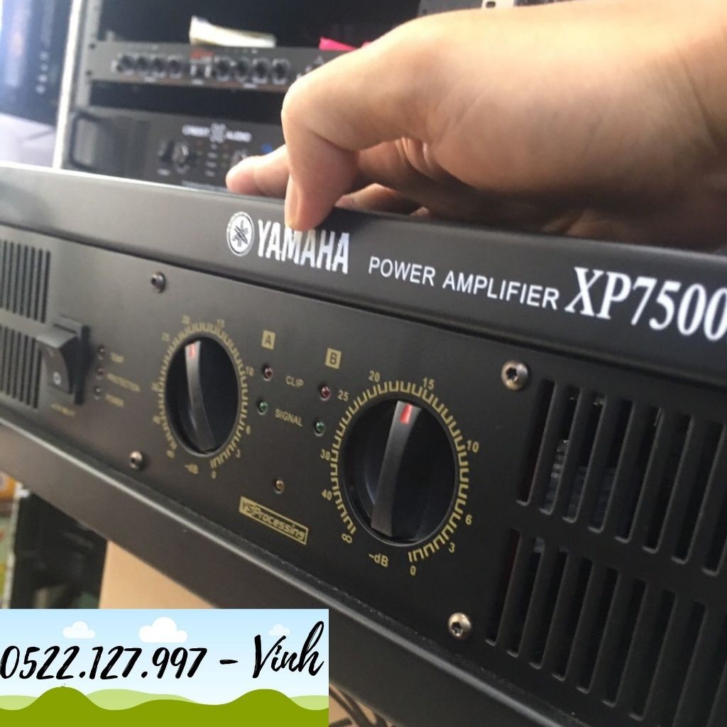 Main công suất Yamaha Xp7500S loai 1 -  - Gia Khang Shop