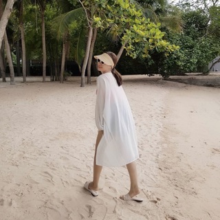 Kimono Tay Chun TRẮNG ĐEN