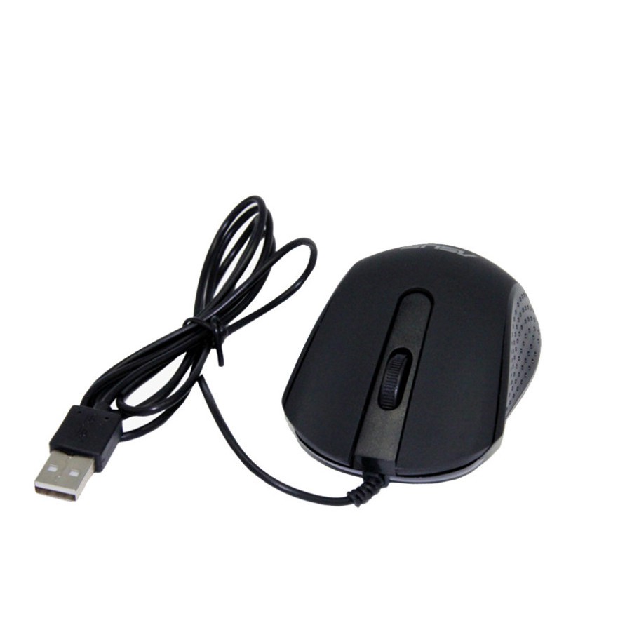 Chuột máy tính ASUS Model RMB99, dây cắm USB, bề mặt chống bám mồ hôi