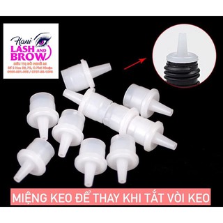 Đầu Keo mới - thay cho đầu keo nối mi bị đông cứng, tắc nghẽn - giúp keo ra dễ hơn