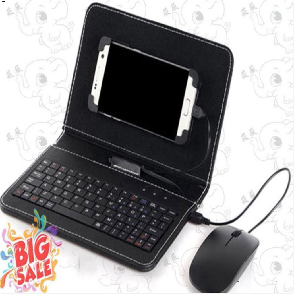 🌸 Khuyến mãi🌸 Bàn Phím Chơi Game Có Chuột Cho Điện Thoại SMARTPHONE ⭐ Bao Da Bàn Phím Có Chuột Cho Điện Thoại NEW