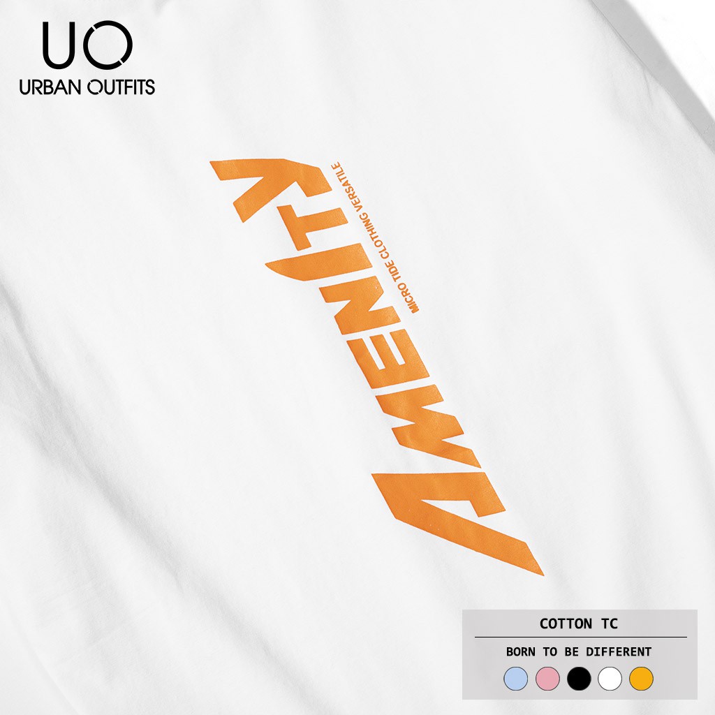 Áo Thun Tay Ngắn Nam Nữ URBAN OUTFITS In Chữ AMENITY ATR22 Form Suông Cotton 4 Chiều Local Brand | BigBuy360 - bigbuy360.vn