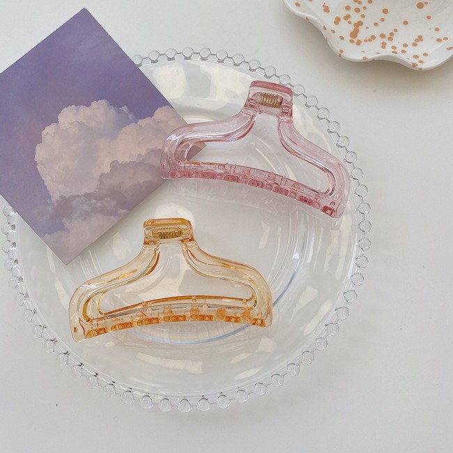 Kẹp tóc, cặp tóc hình cung trong suốt thời trang Hàn Quốc Gommiecorner