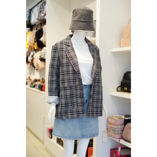 Blazer Caro Túi Đắp 040