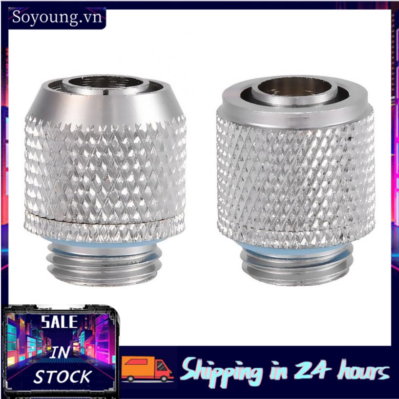 PC Water Cooling Two-Touch Fitting G1/4 Copper