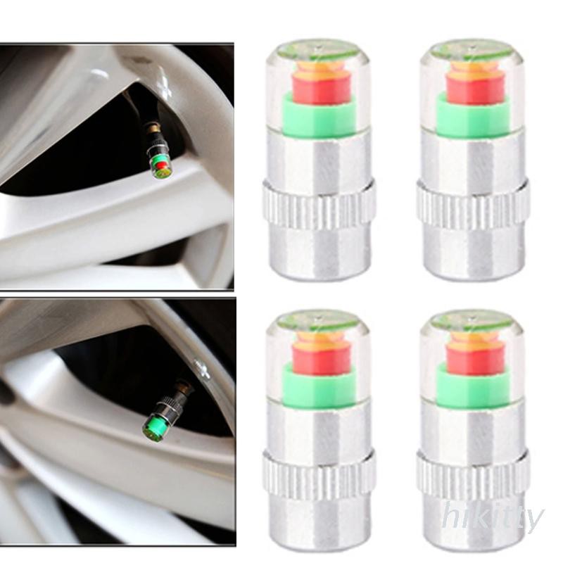 Bộ 4 cái van cảm biến áp suất lốp xe hơi