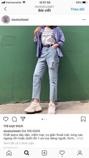 🔥Baggy Jeans Rách 2PT