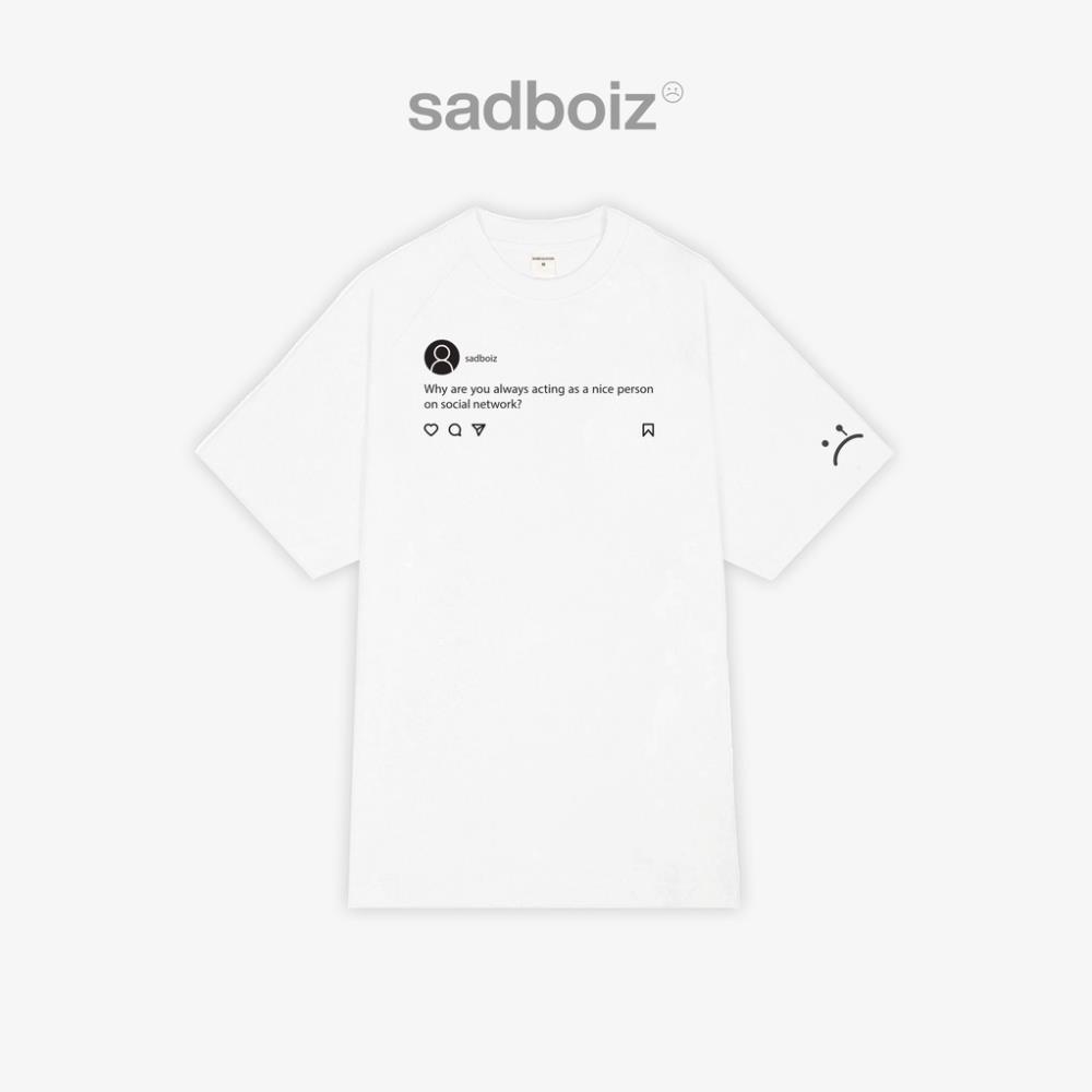 Áo thun SADBOIZ Sadtagram White !
