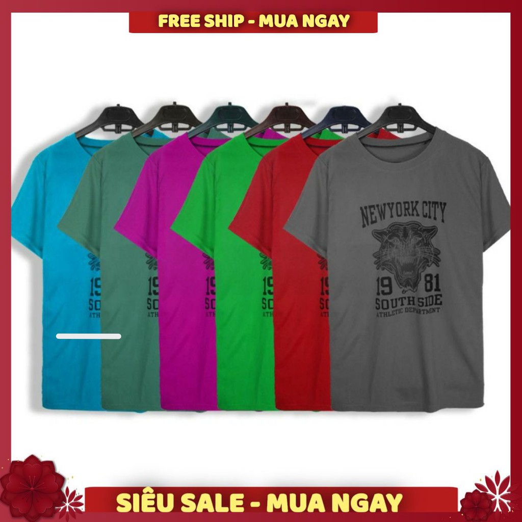 Áo Thun Nam 🍅 FREE SHIP 🍅 3 áo thun thể thao nhập mã [ ao thun ] giảm 10k In hình ngẫu nhiên giao màu ngẫu nhiên hàng đẹ